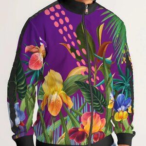Dressed in Joy Floral Bomber jacket - XS